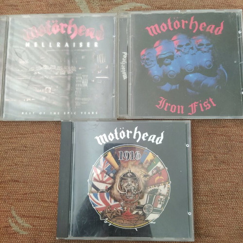Motorhead 3 CD pack used, metal