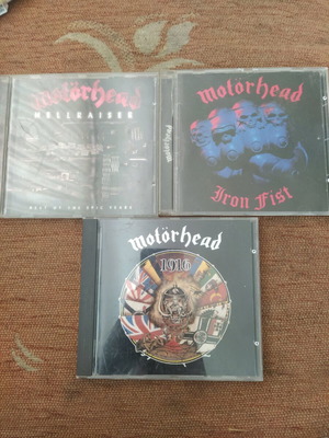 Motorhead 3 CD pack used, metal