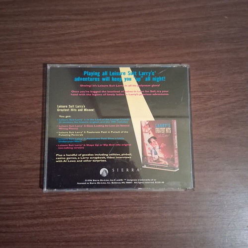 Leisure Suit Larry: Love for Sail! PC game used, retro Sierra 1997