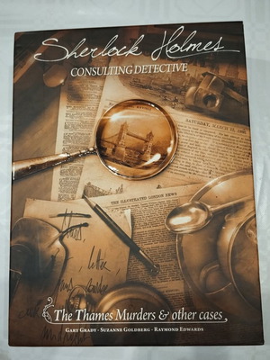 Sherlock Holmes Consulting Detective board game, Asmodee