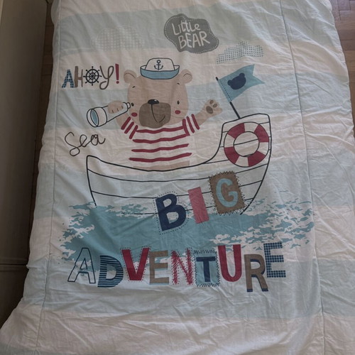Baby quilts like new, pack of 2 with Disney Mickey and bear designs