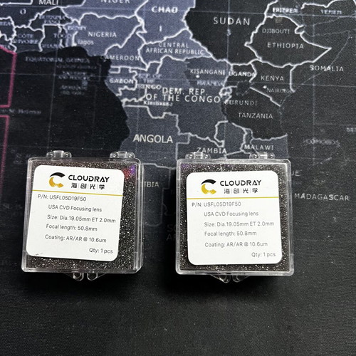 Cloudray CO₂ Laser focusing lenses, 6 pieces, USA CVD