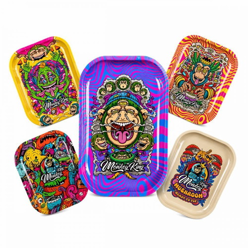 Monkey Pack metal tray 18x14cm new