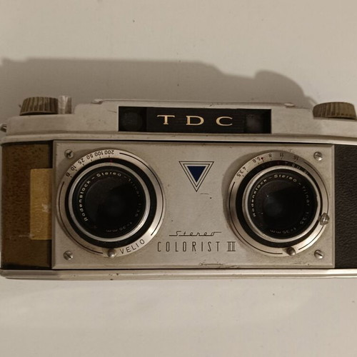 TDC Stereo Colorist II camera used, 1950s vintage