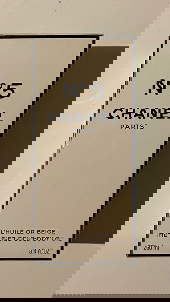 Chanel N5 Масло за тяло Бежово Злато 250мл
