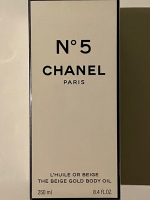 Chanel N5 Масло за тяло Бежово Злато 250мл