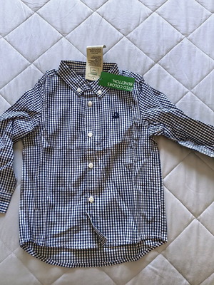 Benetton kids clothes new, shirt and shorts for 2 years old