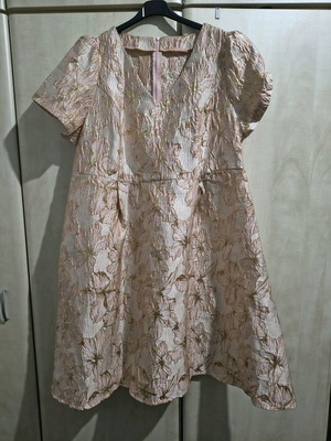 Φόρεμα Shein καινούργιο, ροζ χρυσό, μέγεθος XXL