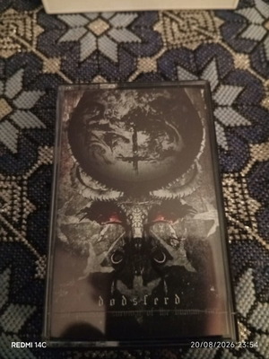 Dodsferd cassette tape, hand numbered, metal
