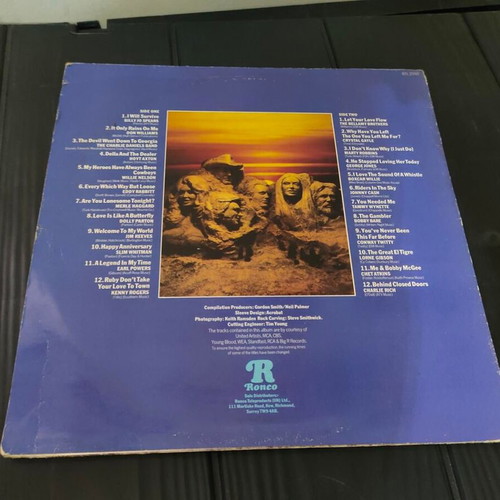 Country Legends vinyl record like new, 24 greats