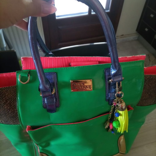 Paul's Boutique limited edition bag used with snakeprint details