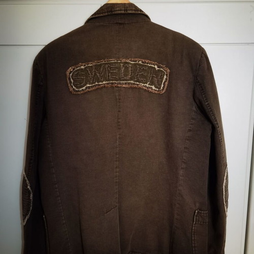 Manager men's jacket brown like new, XXL