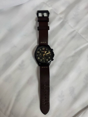 Timberland Bartlett TBL.14400JSB/02 wristwatch used brown men's