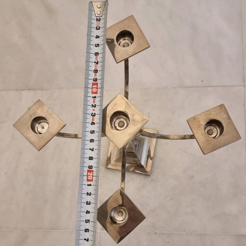Candelabra 5-Position Used with Metal Base and Crystal Stem