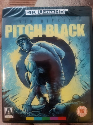 Pitch Black 4K UHD Blu-Ray νέο, δράσης, περιπέτειας, επιστημονικής φαντασίας