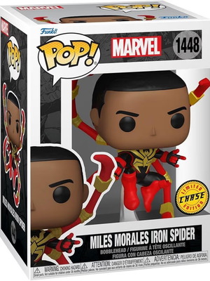Funko POP Miles Morales Iron Spider 1448 Chase нов