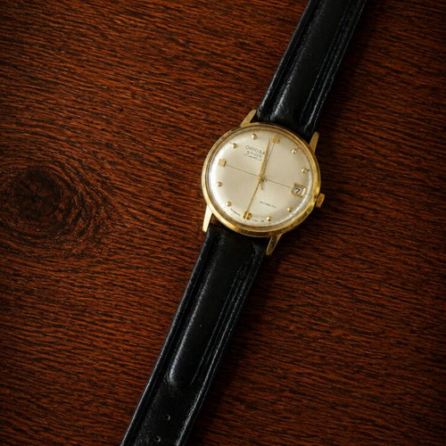 Oriosa Swiss 1970 gold plated men's mechanical watch used