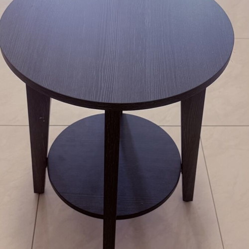 Wooden side table like new