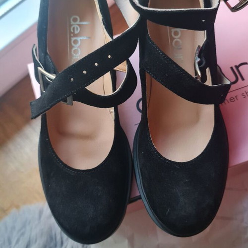 De.Bour Mary Jane shoes new, size 37, black