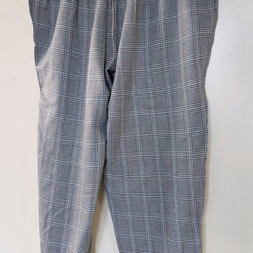 Shein gray checkered pants 2XL like new