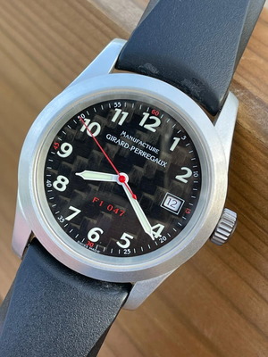 Girard Perregaux F1 047 Ferrari Carbon Aluminium ρολόι μεταχειρισμένο