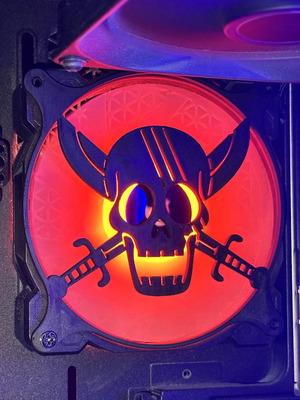 One Piece fan cover 120 mm like new