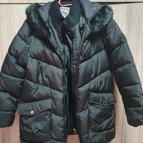 Mayoral kids jacket used, black, size 146 cm