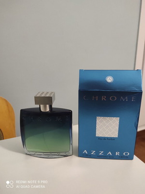 Azzaro Chrome Eau de Parfum 100 ml καινούριο αντρικό άρωμα