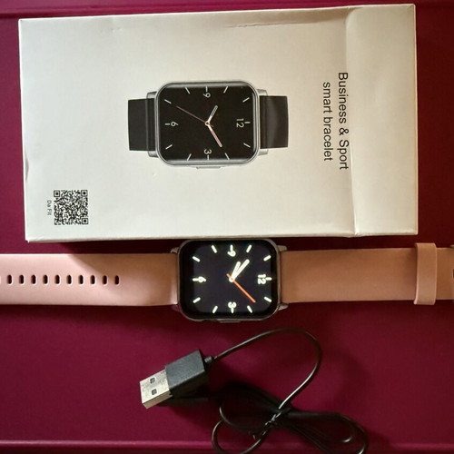 Business & Sport Smart Bracelet 1.72" Pink New