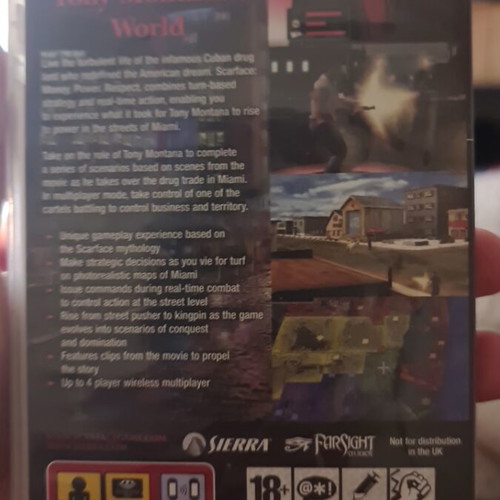Scarface for PlayStation Portable (PSP) like new