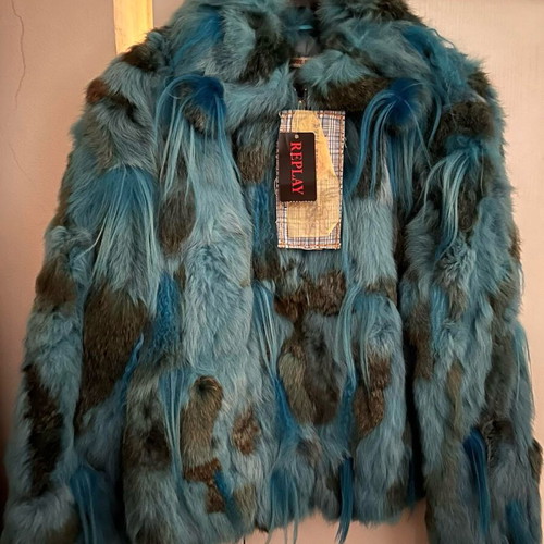 Replay coat new, blue