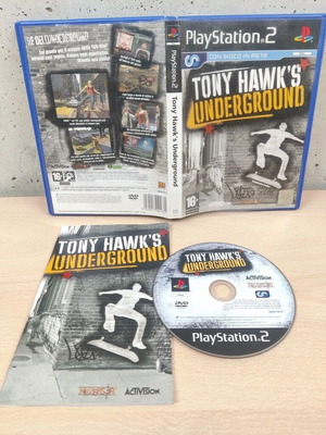 Tony Hawk's Underground για PlayStation 2 μεταχειρισμένο με βιβλιαράκι