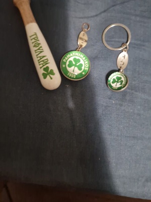 Panathinaikos keychains like new, collectible