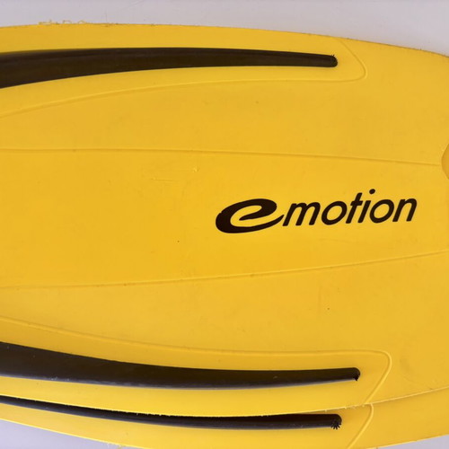 Emotion Francis swimming fins size 38/39 used, yellow