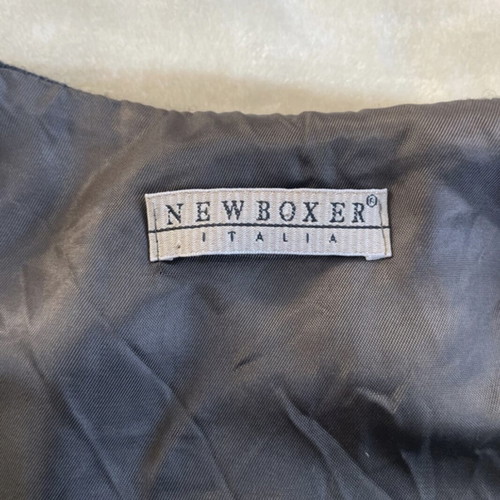 New Boxer wool vest M like new, black and gray