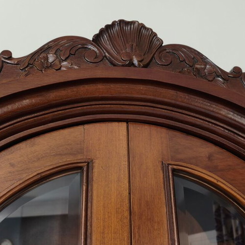 Buffet display cabinet solid wood like new