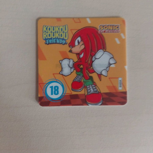 Koukouroukou Sonic No.18 sticker new unused