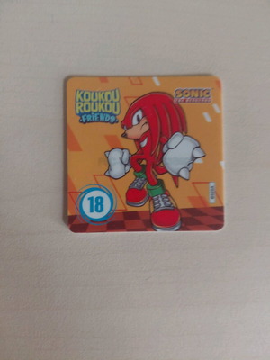 Koukouroukou Sonic No.18 sticker new unused