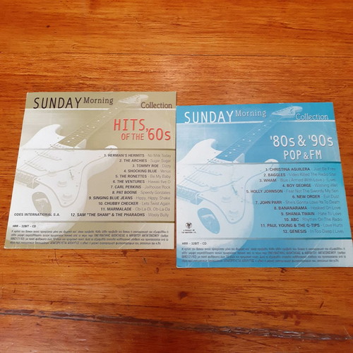 CDs used, pack of 12, various artists