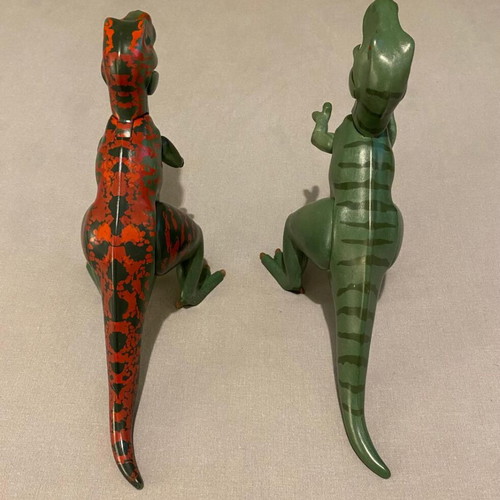 Playmobil dinosaurs used