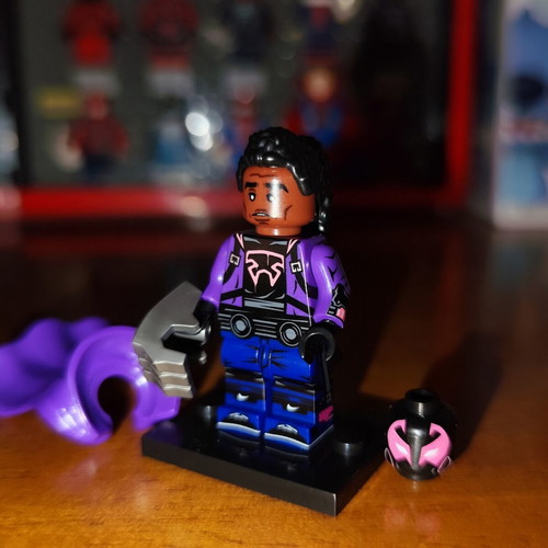 Prowler Miles G. Morales V2 figure like new with accessories