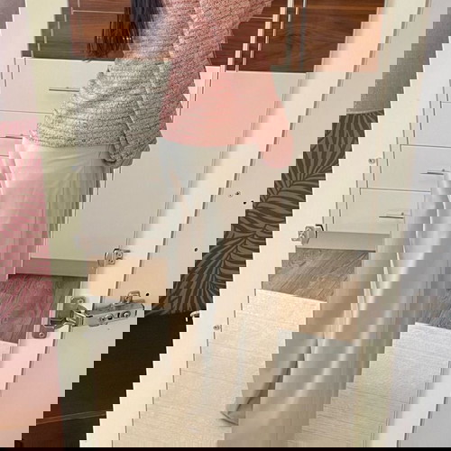 Max Mara туидено сако като ново, бежово с червена подплата