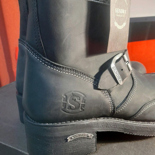 Sendra N42 handmade boots new black