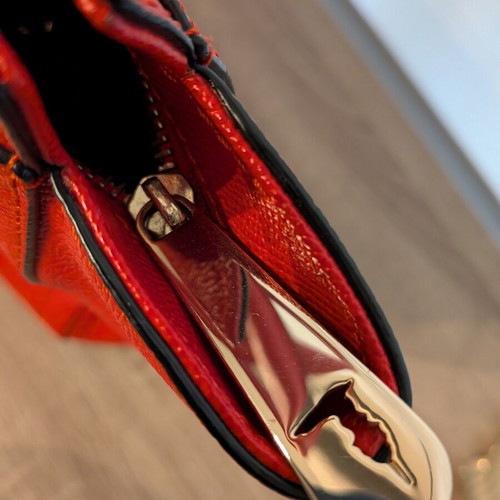 Trussardi Tote bag like new, red shoulder bag