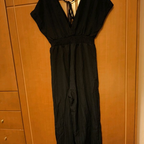 SheIn one-piece jumpsuit new, size L, dark blue and black