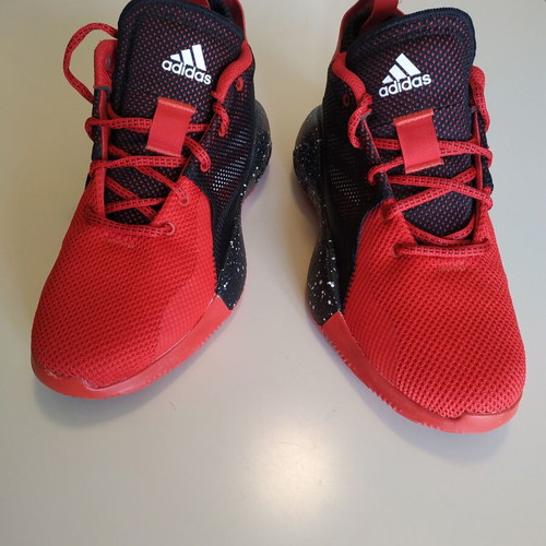 Adidas Basketball D-Rose 773 athletic shoes used, size 40, red-black