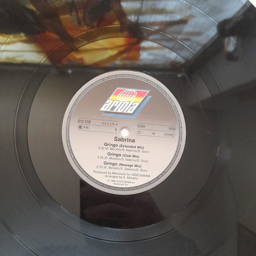 Gringo Sabrina vinyl record used, pop music