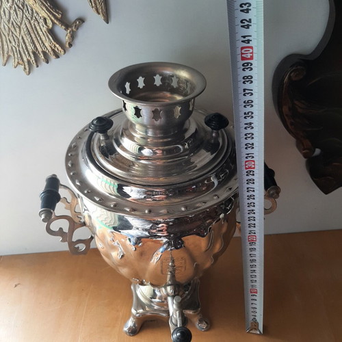 Russian samovar like new with guarantee and cable