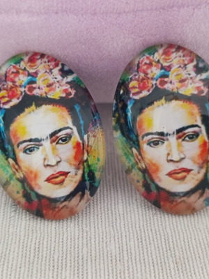 Earrings like new, multicolor, women's fashion