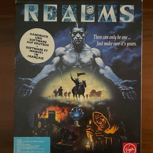 Realms PC Big Box like new, complete English release